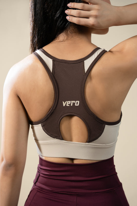 High performance Bra (Brown)