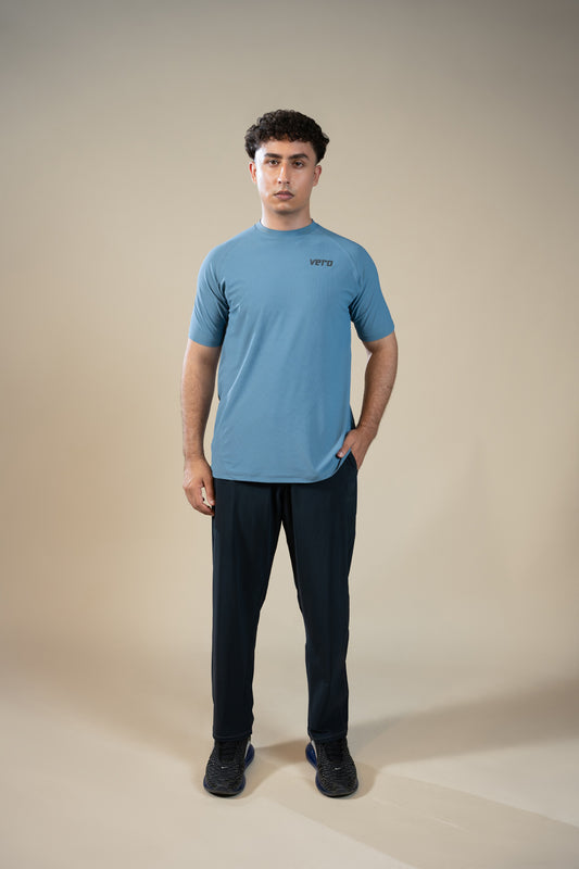 Classic Fit Trousers (Dark Blue)
