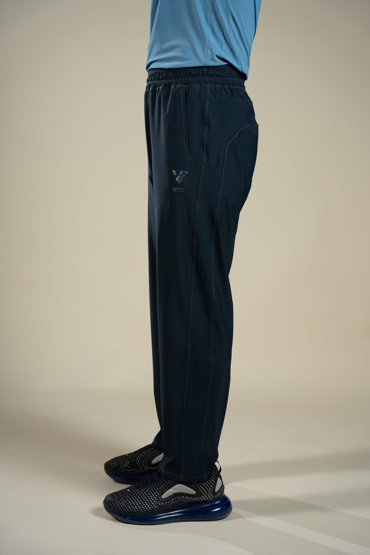 Classic Fit Trousers (Dark Blue)