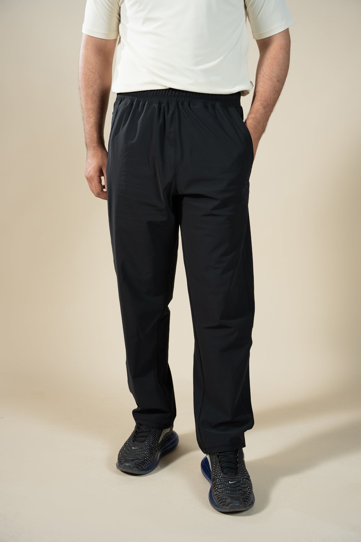 Classic Fit Trousers (Black)