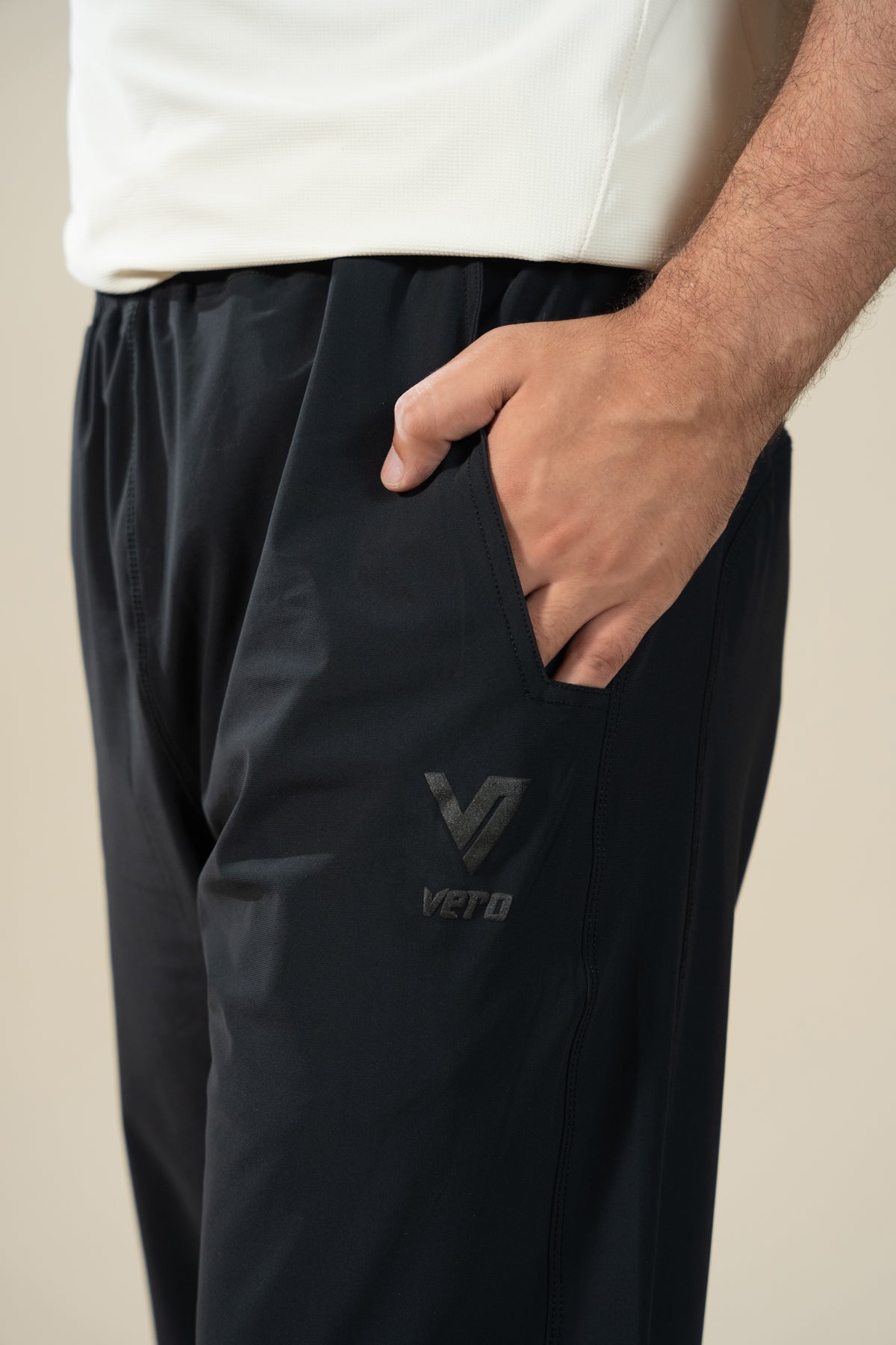 Classic Fit Trousers (Black)