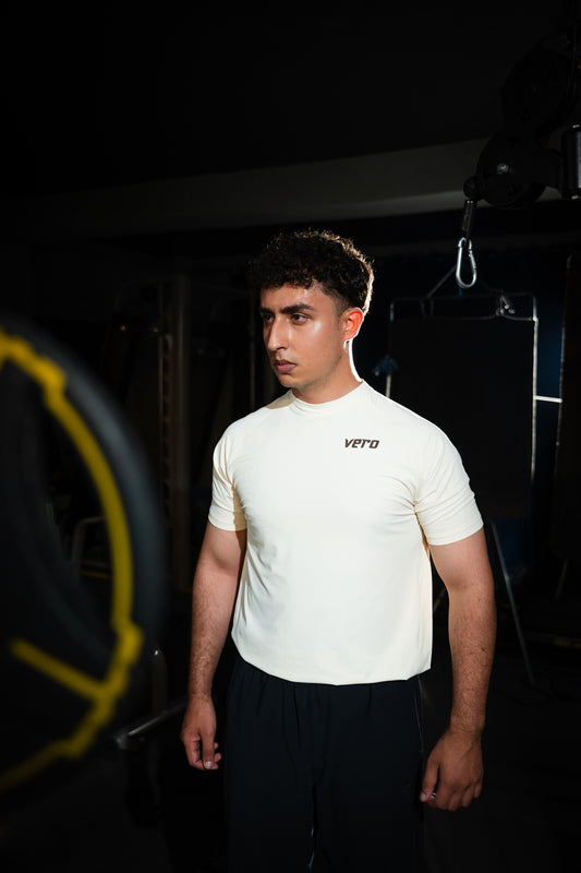 Featherlite Tee (Ash White)