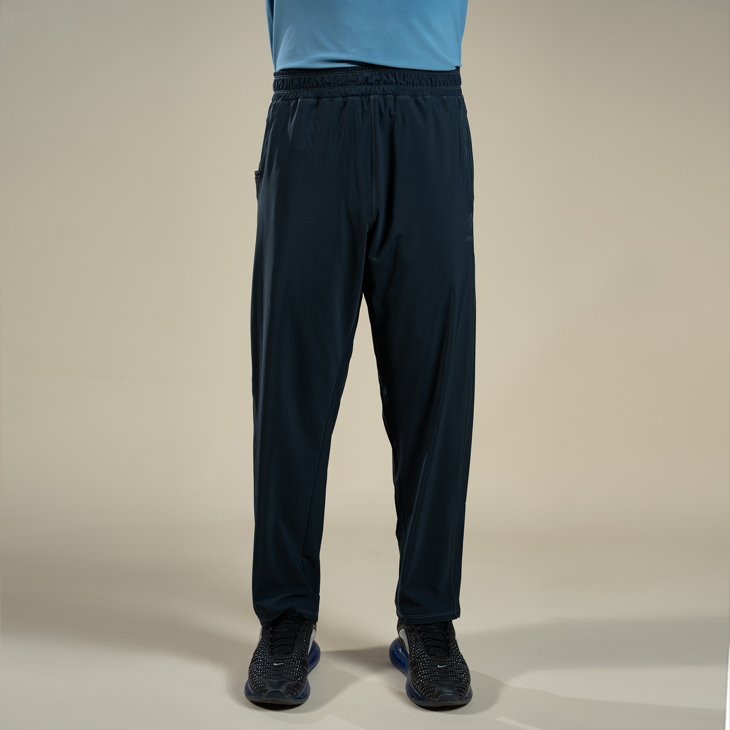 Classic Fit Trousers - Dark Blue | Men’s Straight-Leg Performance Pants