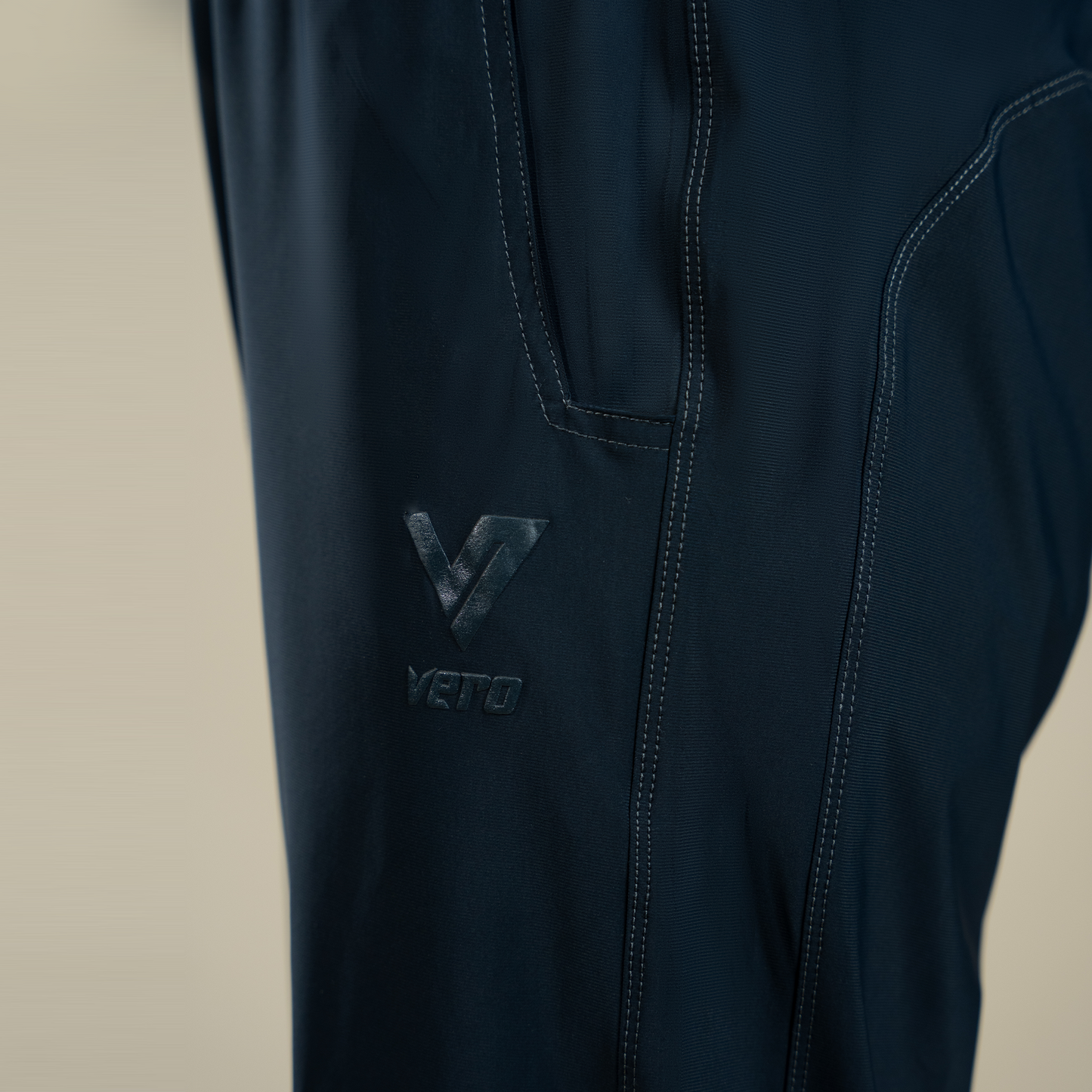Classic Fit Trousers - Dark Blue | Men’s Straight-Leg Performance Pants