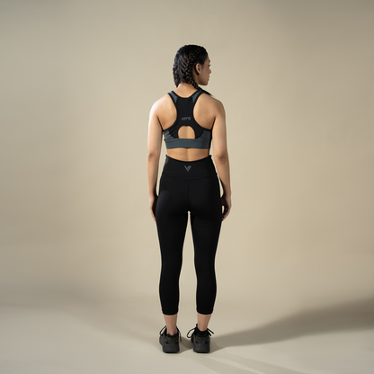 High Performance Bra - Black | Women’s High-Support Sports Top
