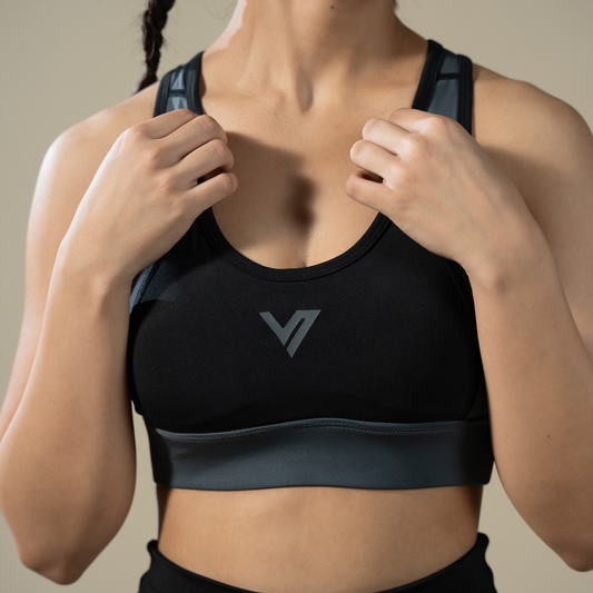 High Performance Bra - Black | Women’s High-Support Sports Top