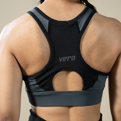 High Performance Bra - Black | Women’s High-Support Sports Top