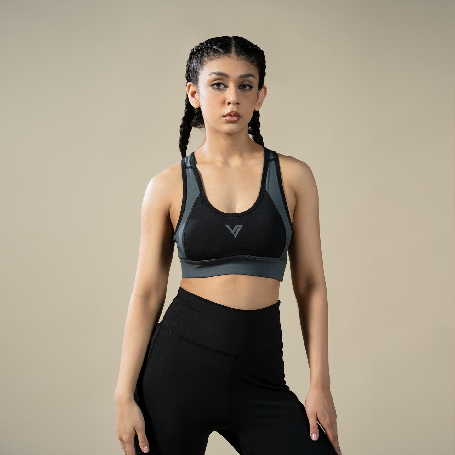 High Performance Bra - Black | Women’s High-Support Sports Top