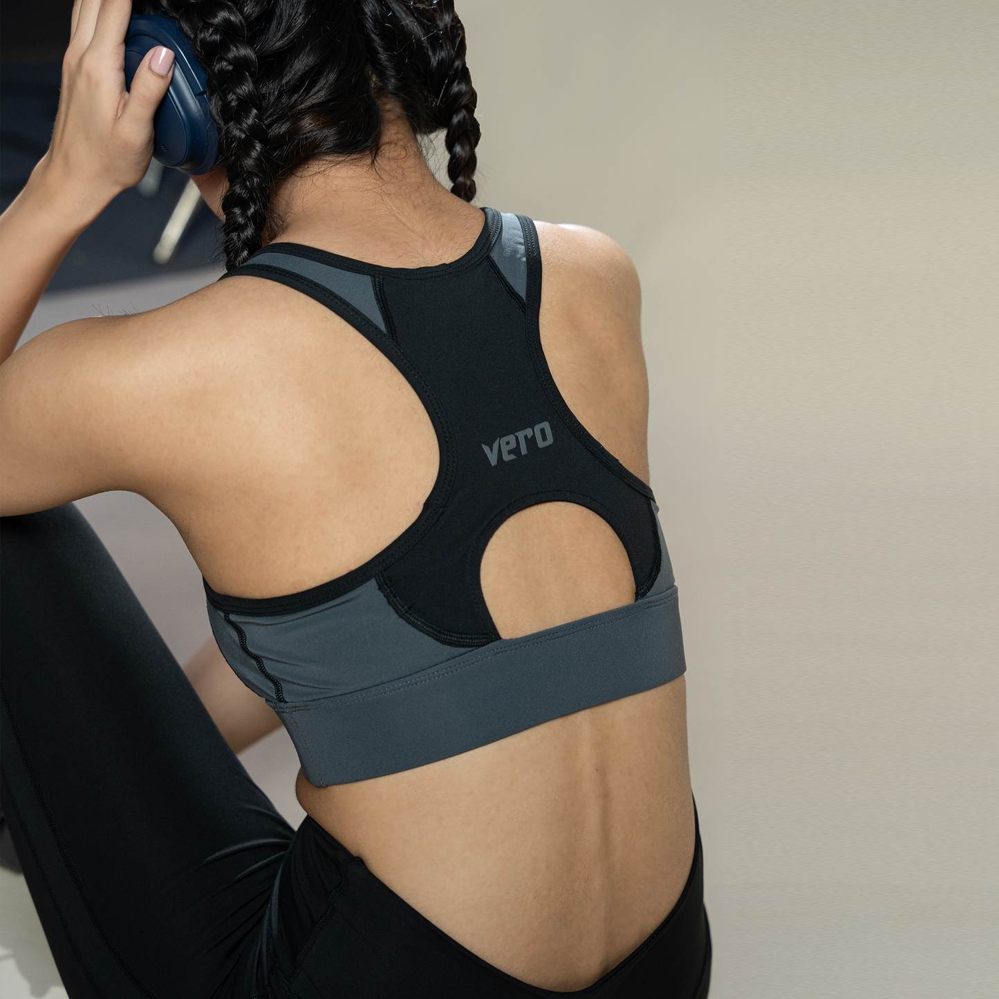 High Performance Bra - Black | Women’s High-Support Sports Top