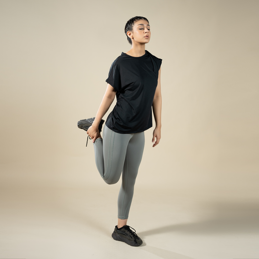 Leggings - Grey | Women’s High-Rise Performance Tights