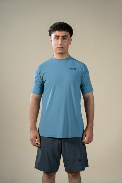 Featherlite Tee (Ocean Blue)