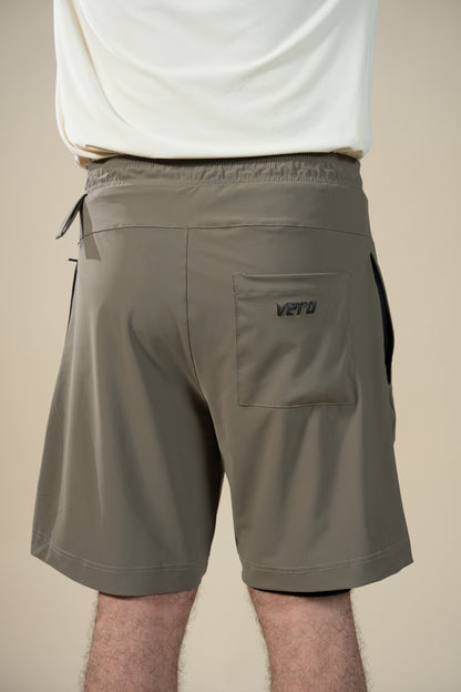 Compression Shorts (khakhi)