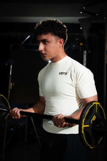 Featherlite Tee (Ash White)